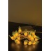 Ananas Gümüş Tel Led